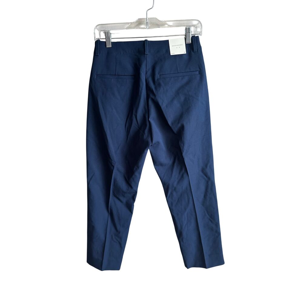Banana Republic High-Rise Modern Slim City Stretch Ankle Pant Navy Blue 2P - Picture 7 of 12